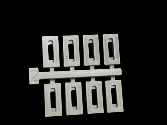 2mm AFX Tubs for lowering or lifting custom bodies or diecast