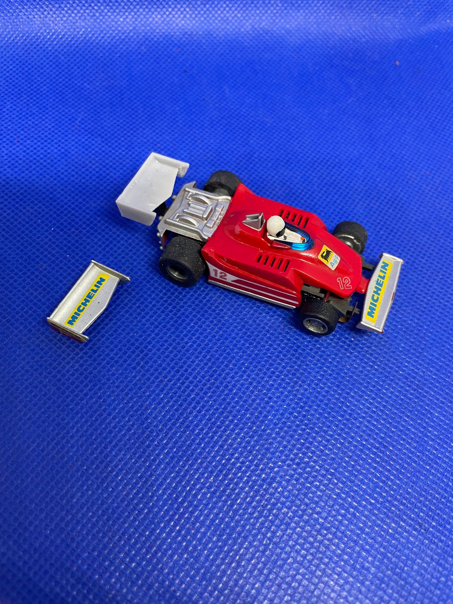 Tyco Michelin Ferrari Red F1 Indy Replacement Wing