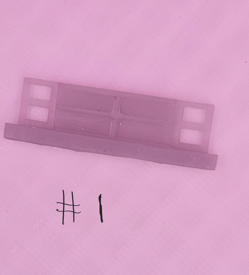 Custom Tomy AFX Truck Grill and Rear Roll Pan