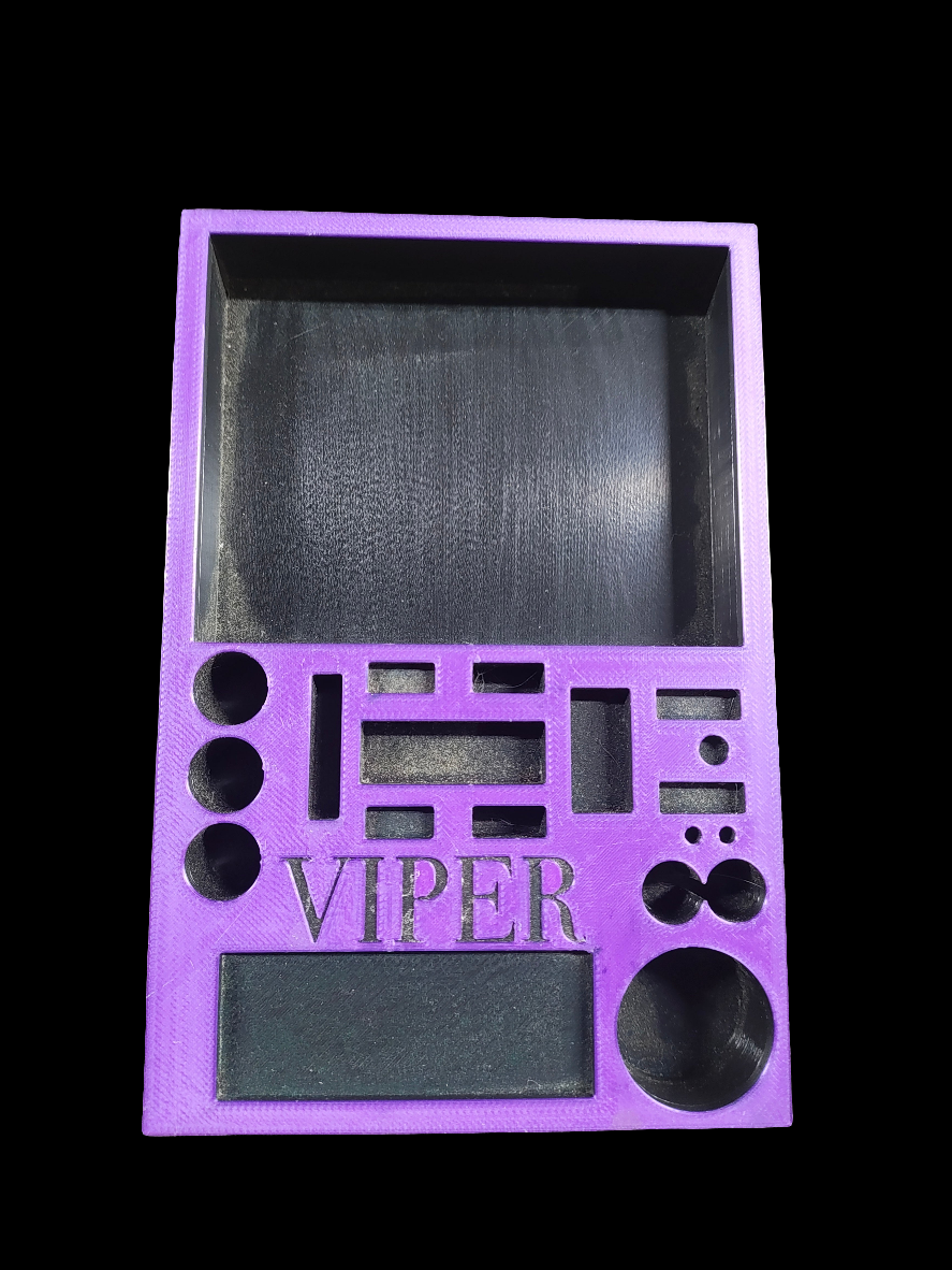 Purple viper tear down tray