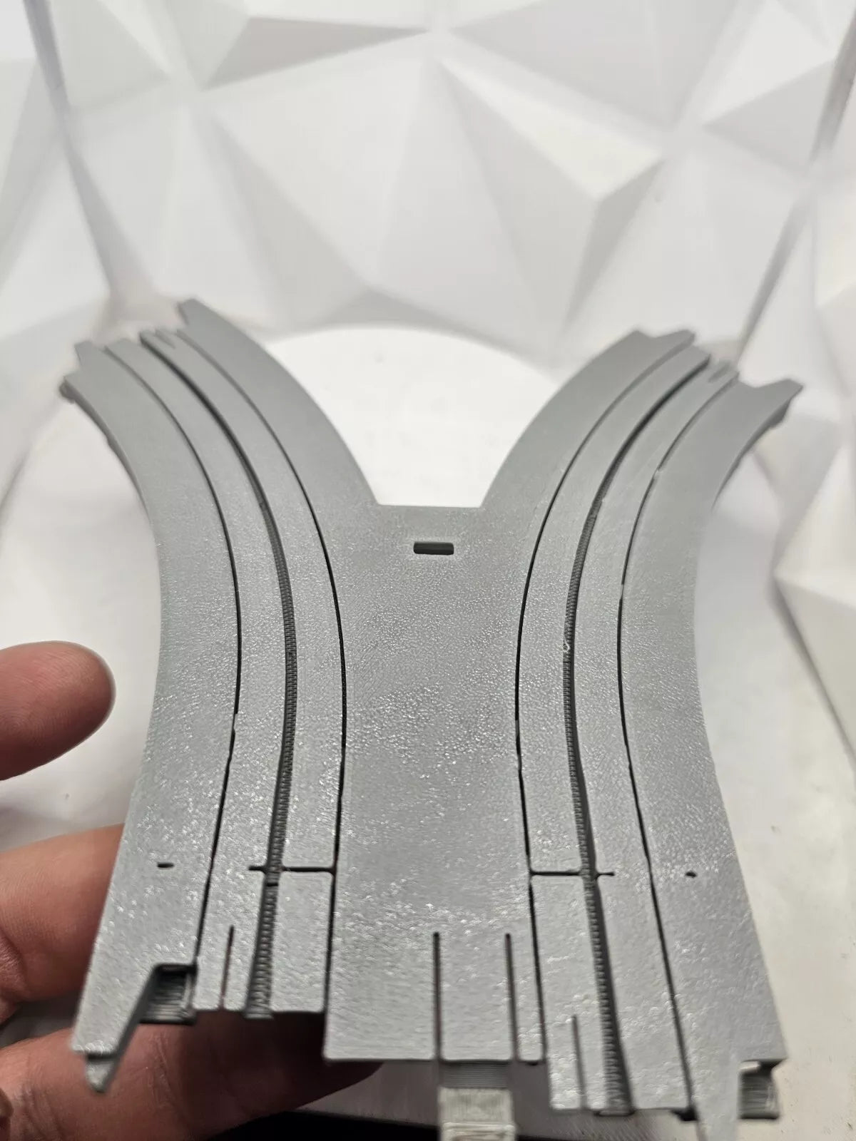 US-1 TRUCKING TYCO TRACK TO DUAL 45° SINGLES REPRODUCTION TRACK With Hole