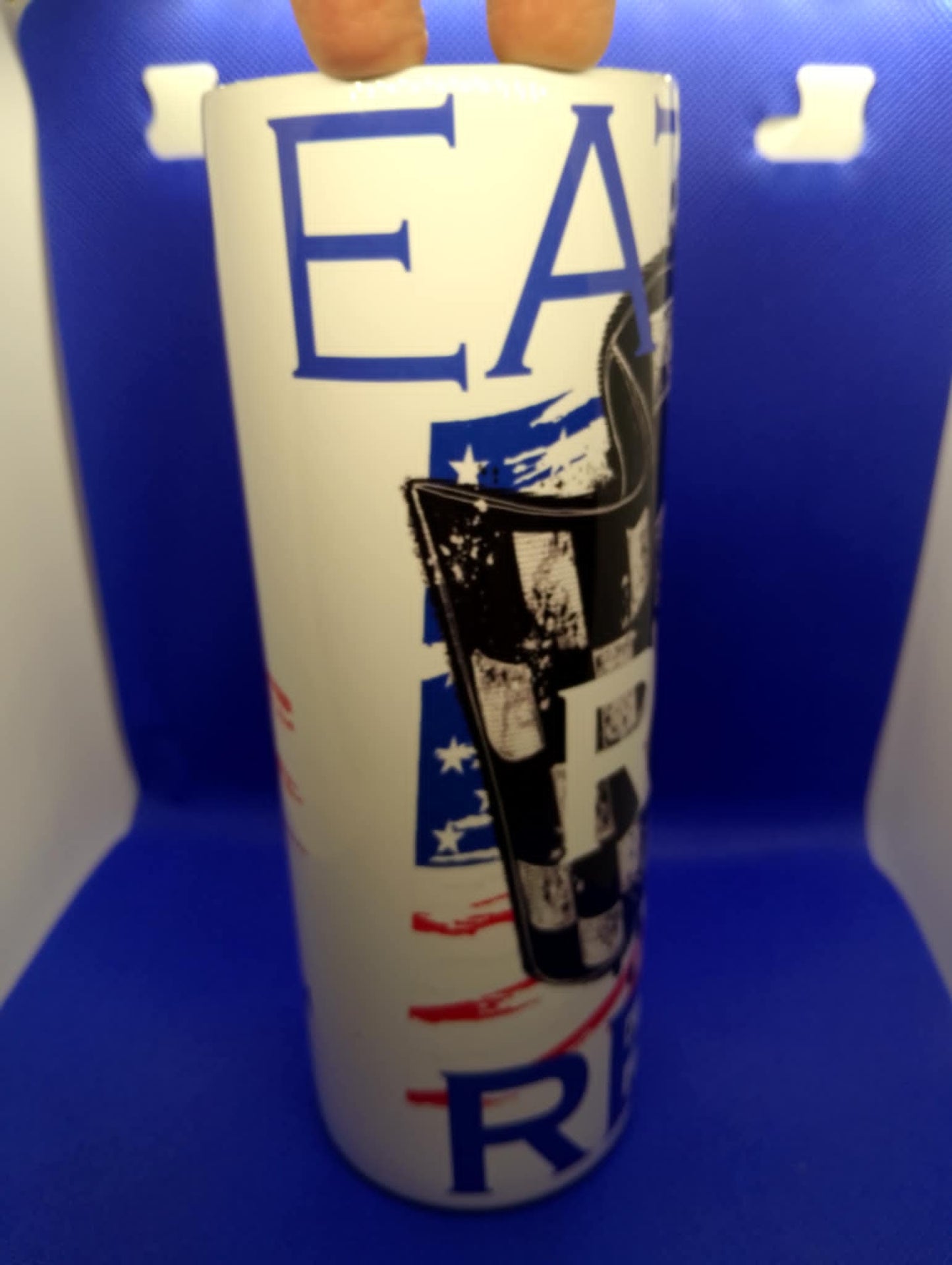 Eat, Sleep, Race Tumbler with Straw, and LID