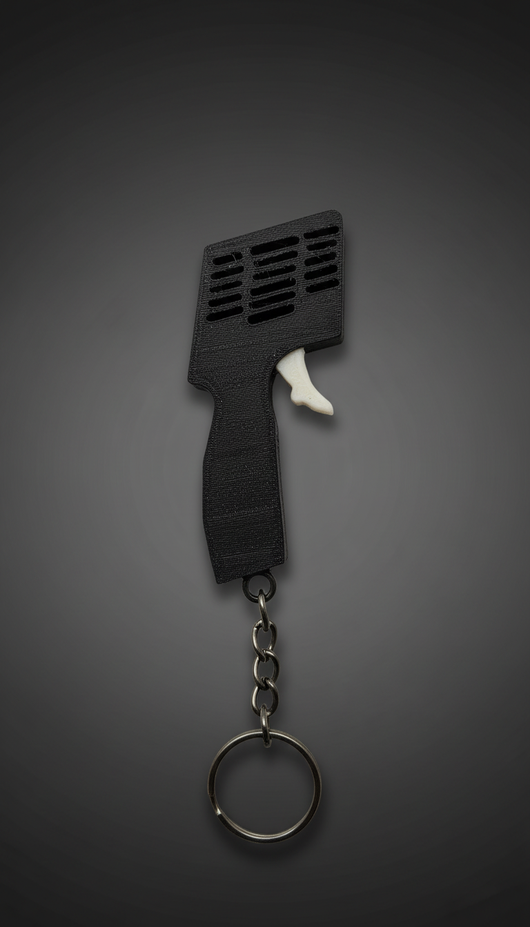 Slot car controller keychain