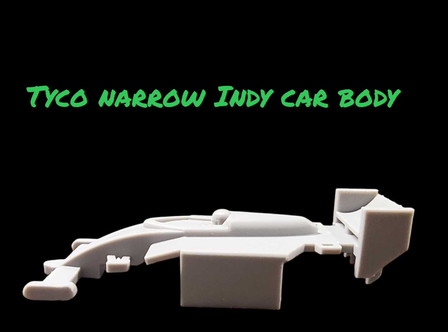 Tyco narrow Indy car body