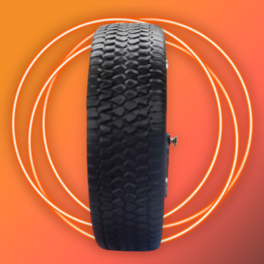 Old School Retro 3D Printed Tire Clock