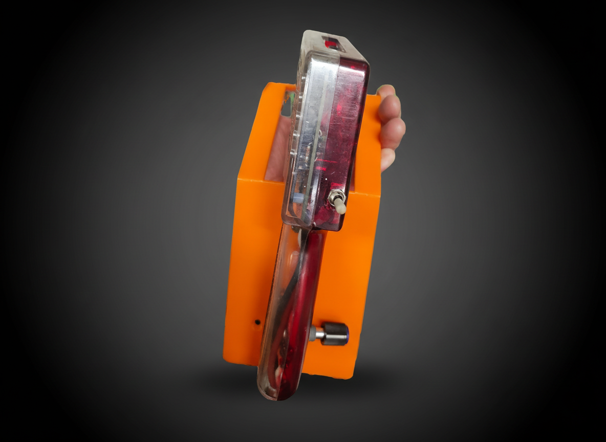 Flat Orange Controller Holder