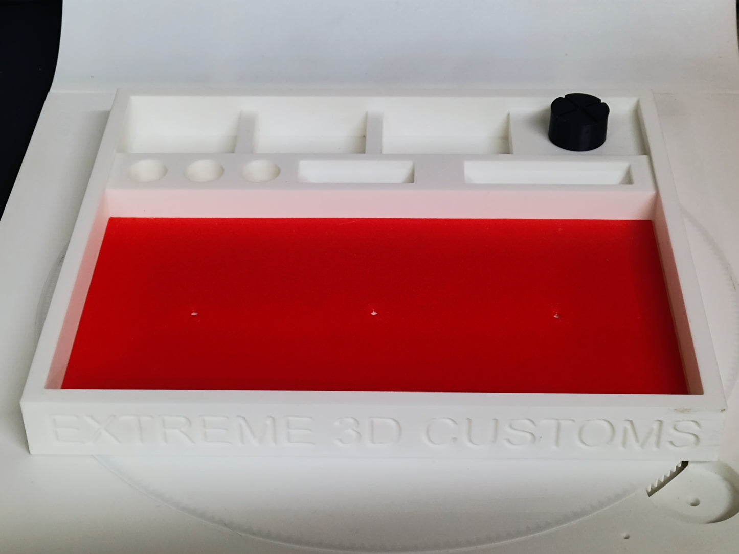 Red rubber Matt Race Tray Insert (Matt only)
