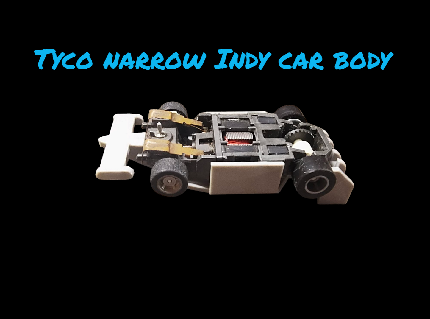 Tyco narrow Indy car body
