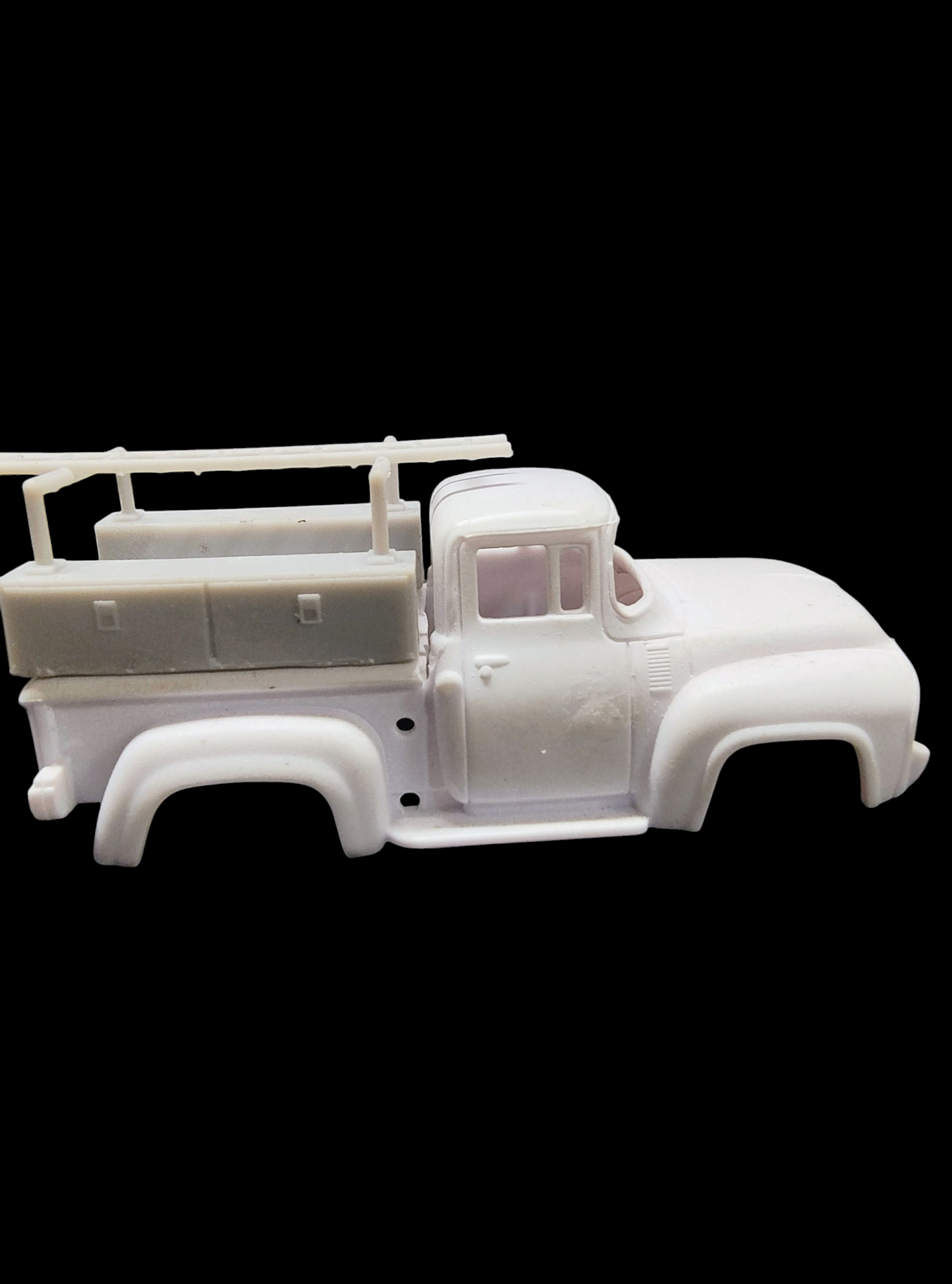 Custom Electrical Box W/ Ladder Rack Add On For A 56 Ford Autoworld Slotcar Body.