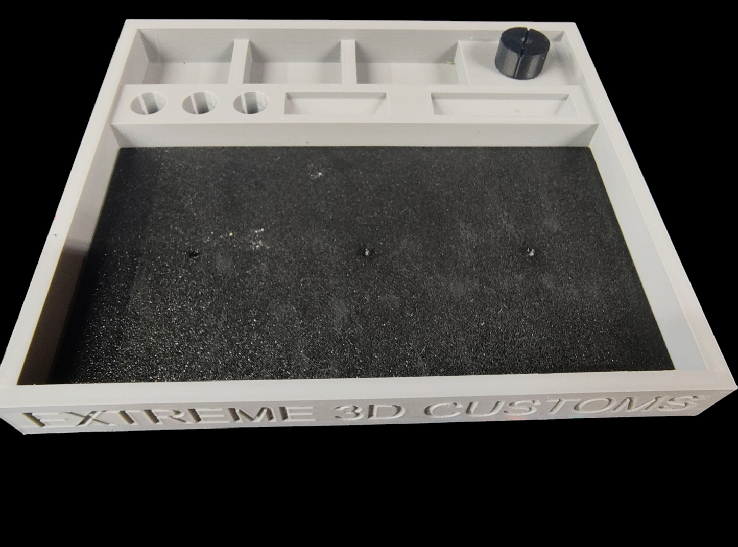 Gray Ho scale Slot car Race Tray