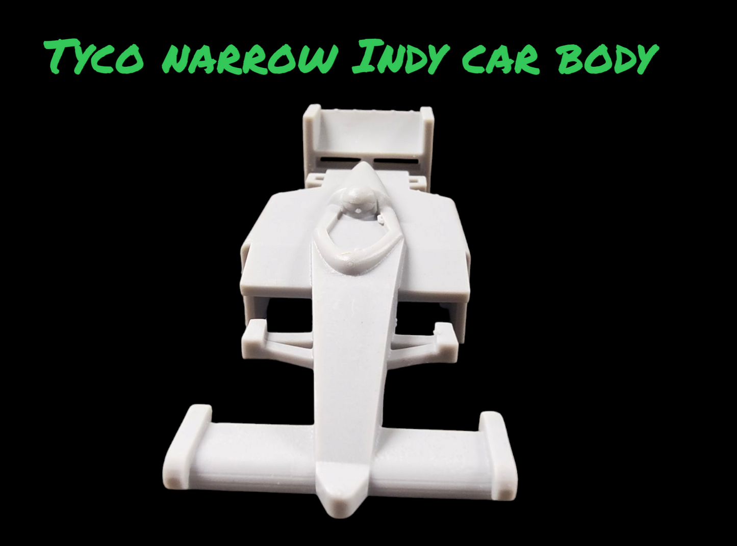 Tyco narrow Indy car body