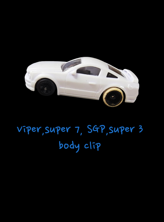 Viper, Super 7, and Super G Plus to Super 3 body clip