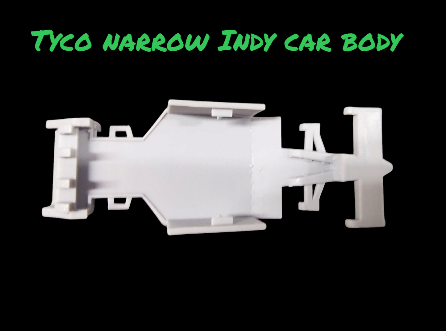 Tyco narrow Indy car body