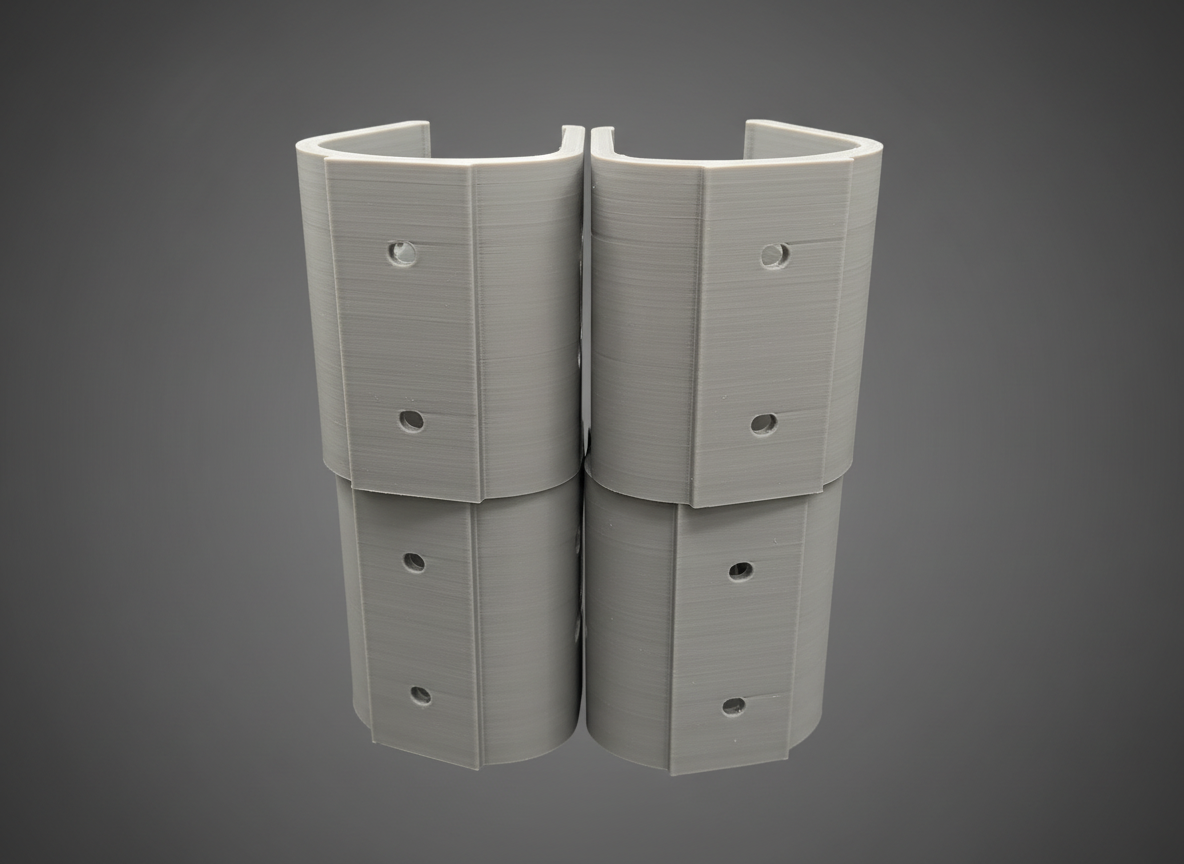 Gray controller holders 2.0 (4pack)