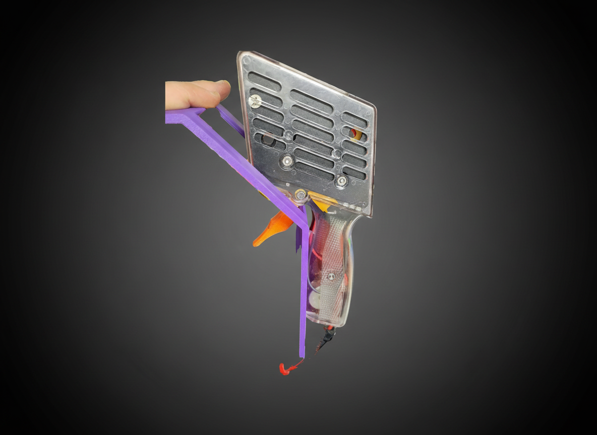Single Flat Purple Controller