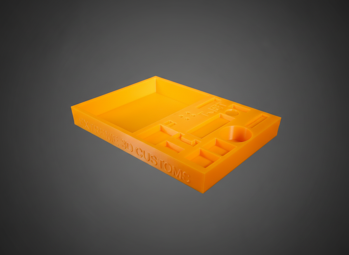 Orange T-Jet Tear Down Tray