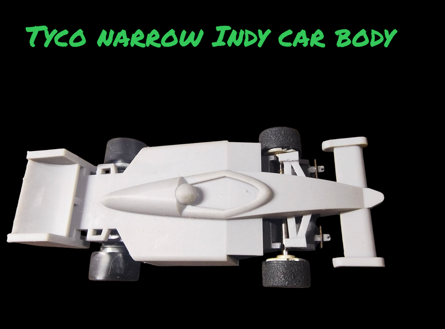 Tyco narrow Indy car body