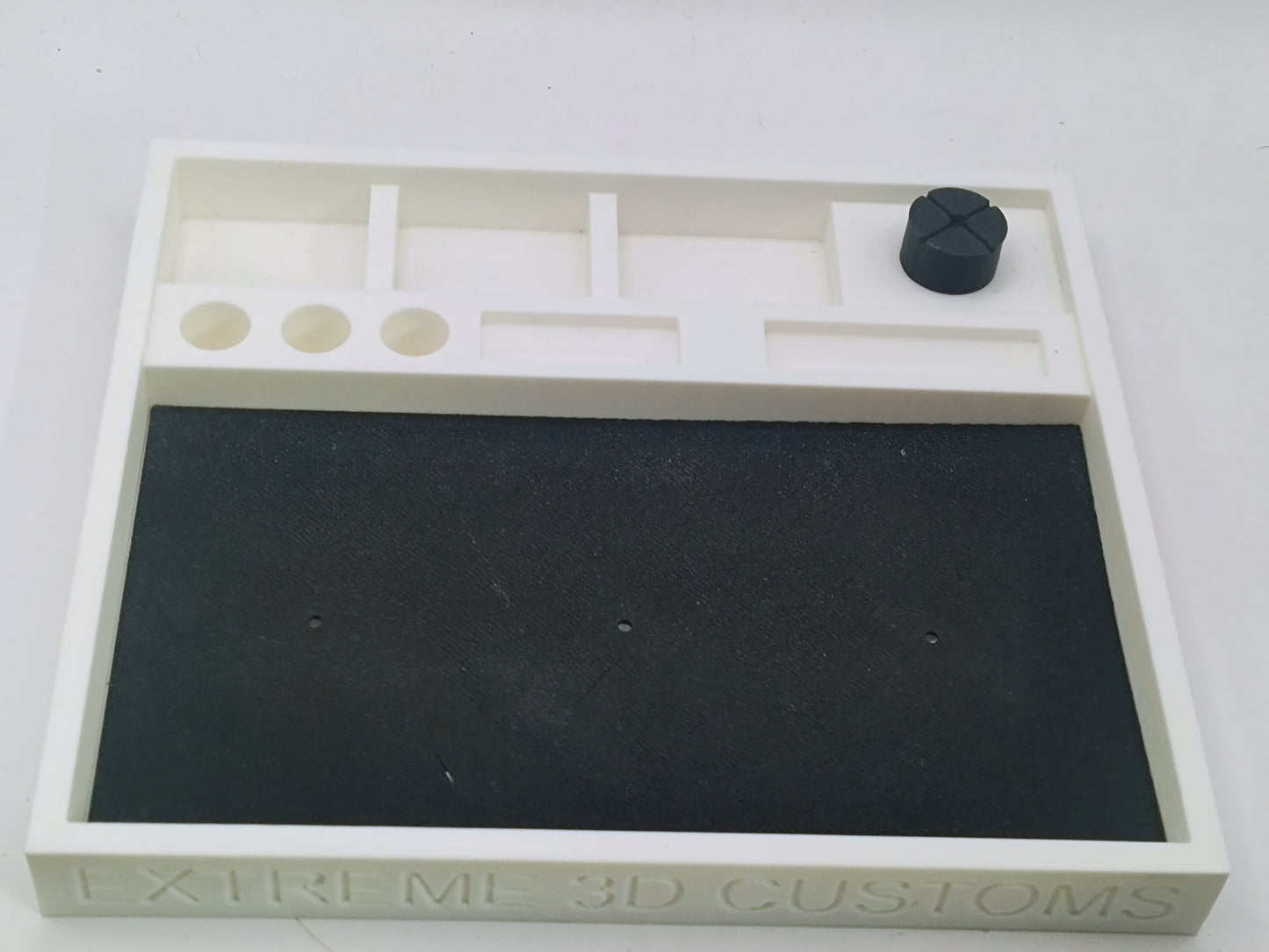 Ho Scale Slot Car Race Tray White