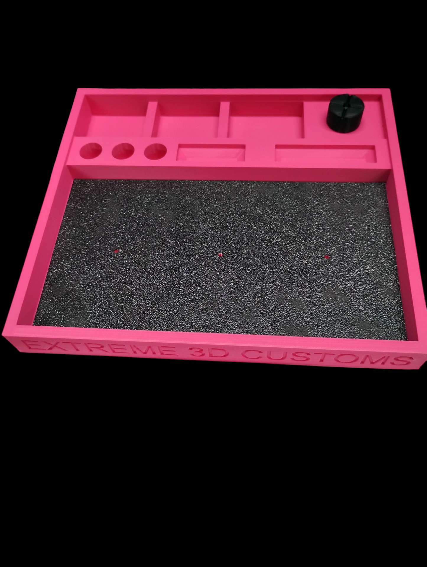 Pink HO scale Slot car Race Tray