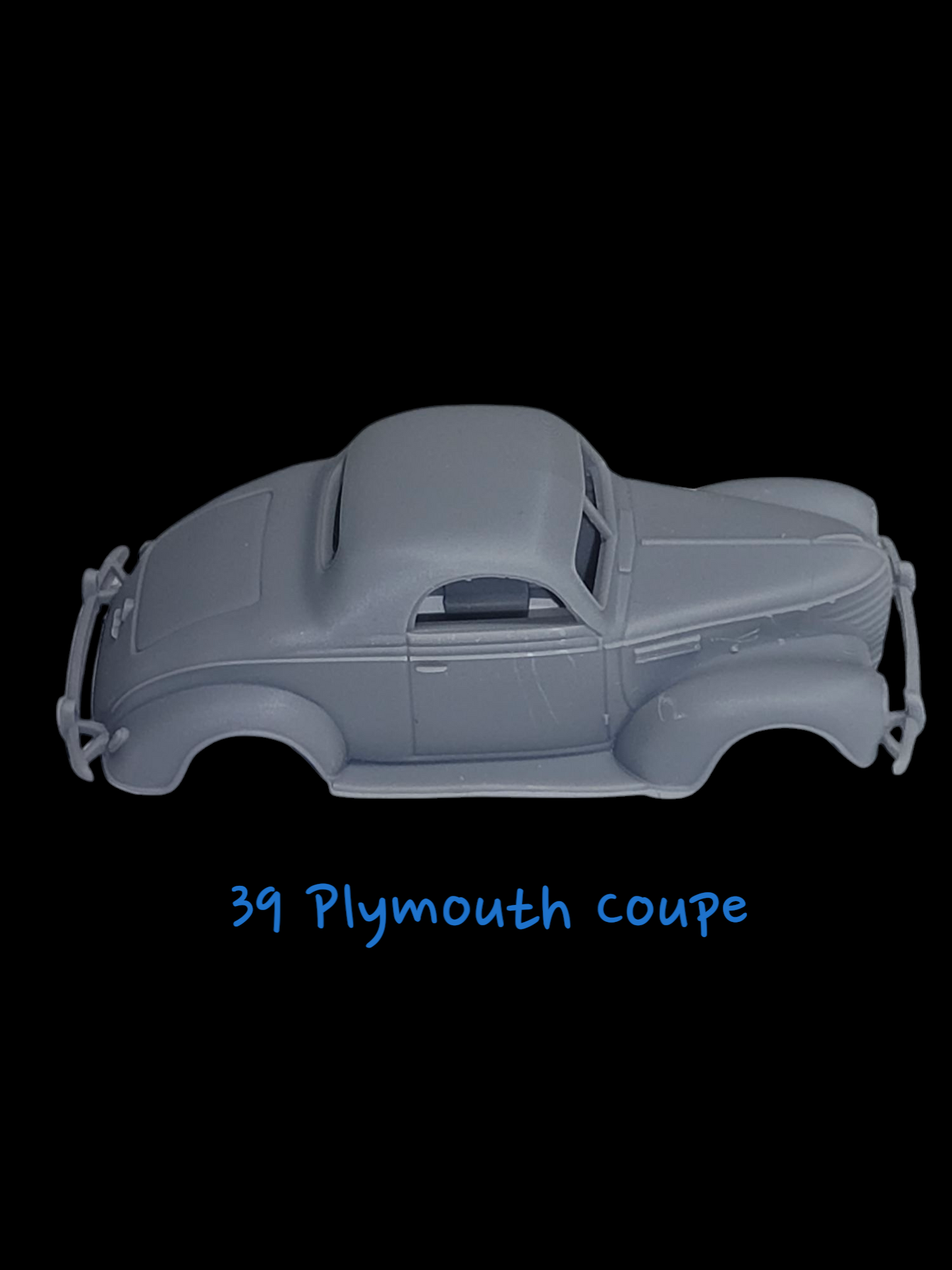 39 Plymouth Coupe Slot Car Body