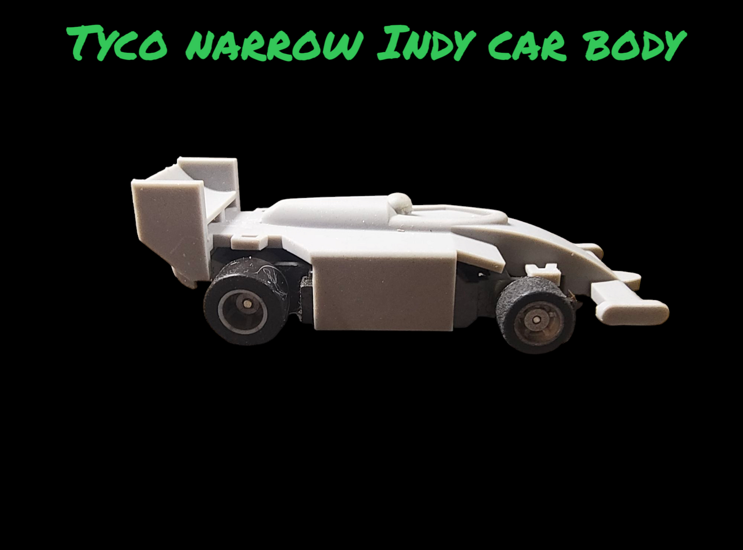 Tyco narrow Indy car body