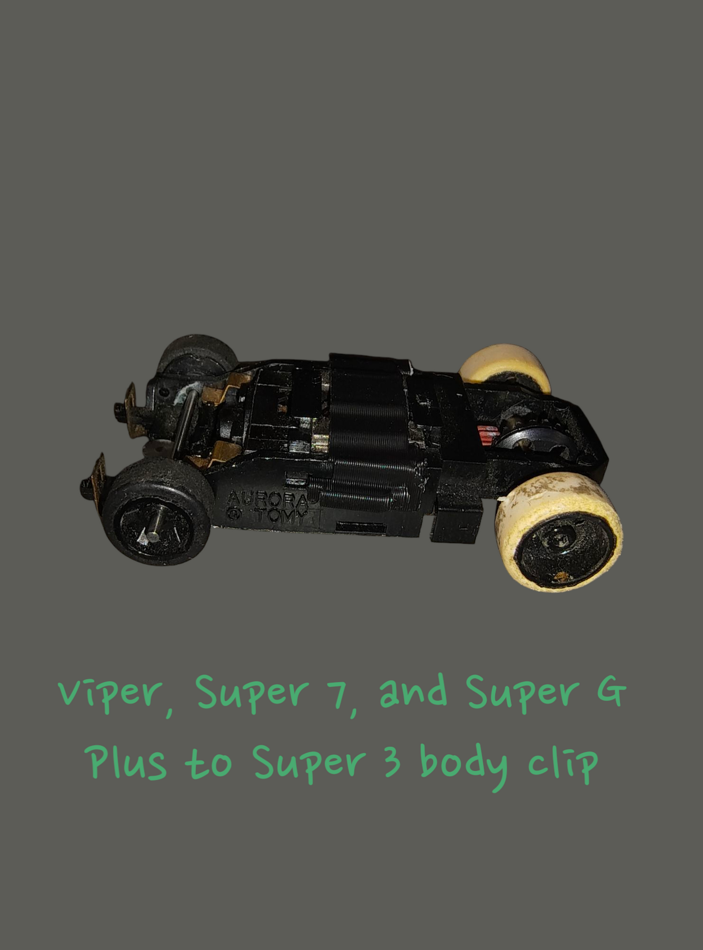 Viper, Super 7, and Super G Plus to Super 3 body clip