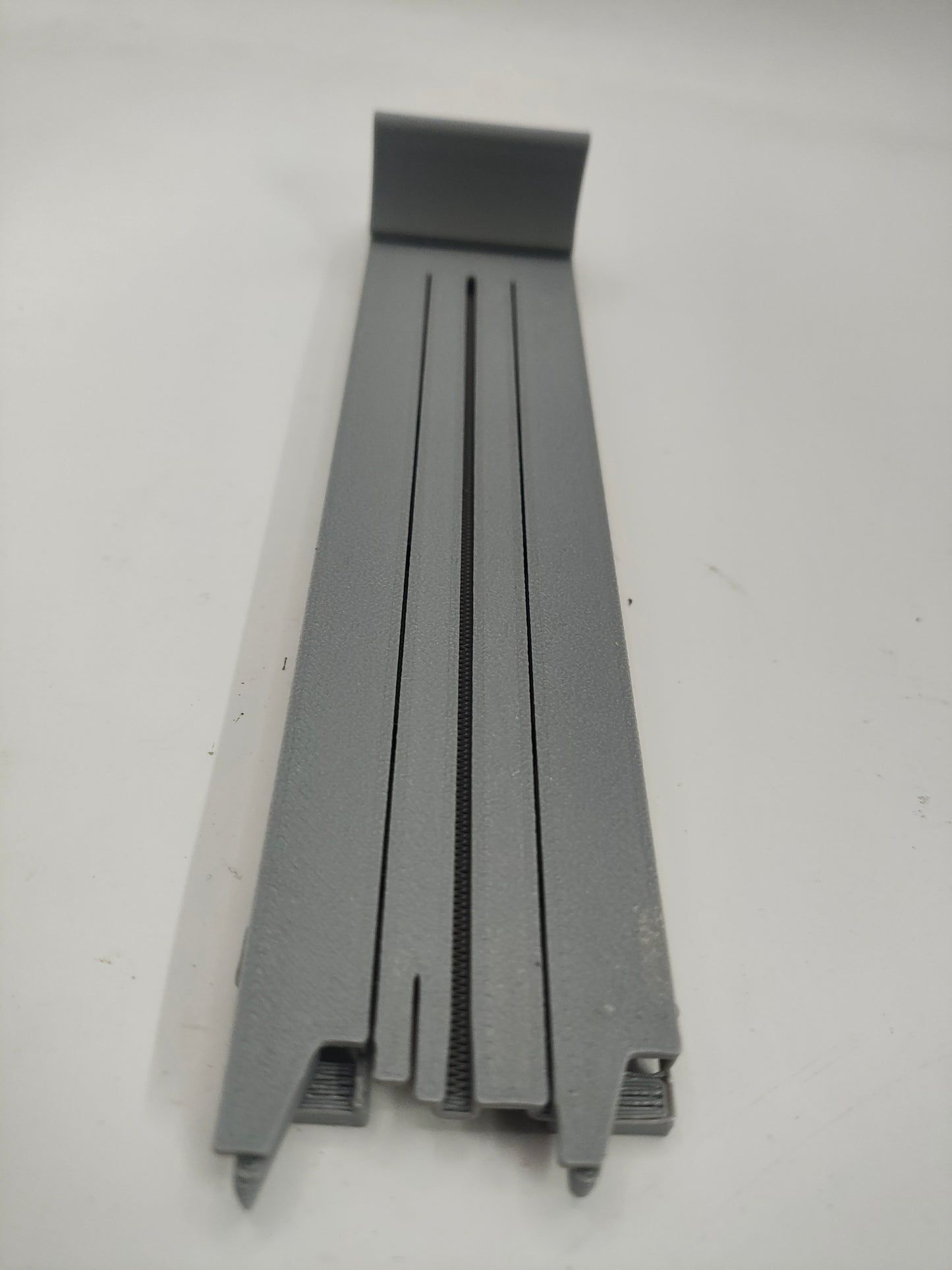 6in dead end HO Scale Tyco US-1Trucking reproduction track with Barrier (No Rails)