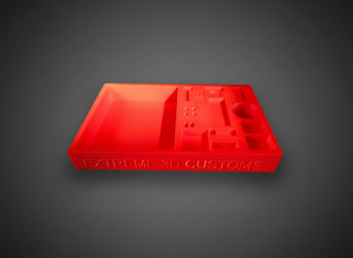 Red T-Jet Tear Down Tray