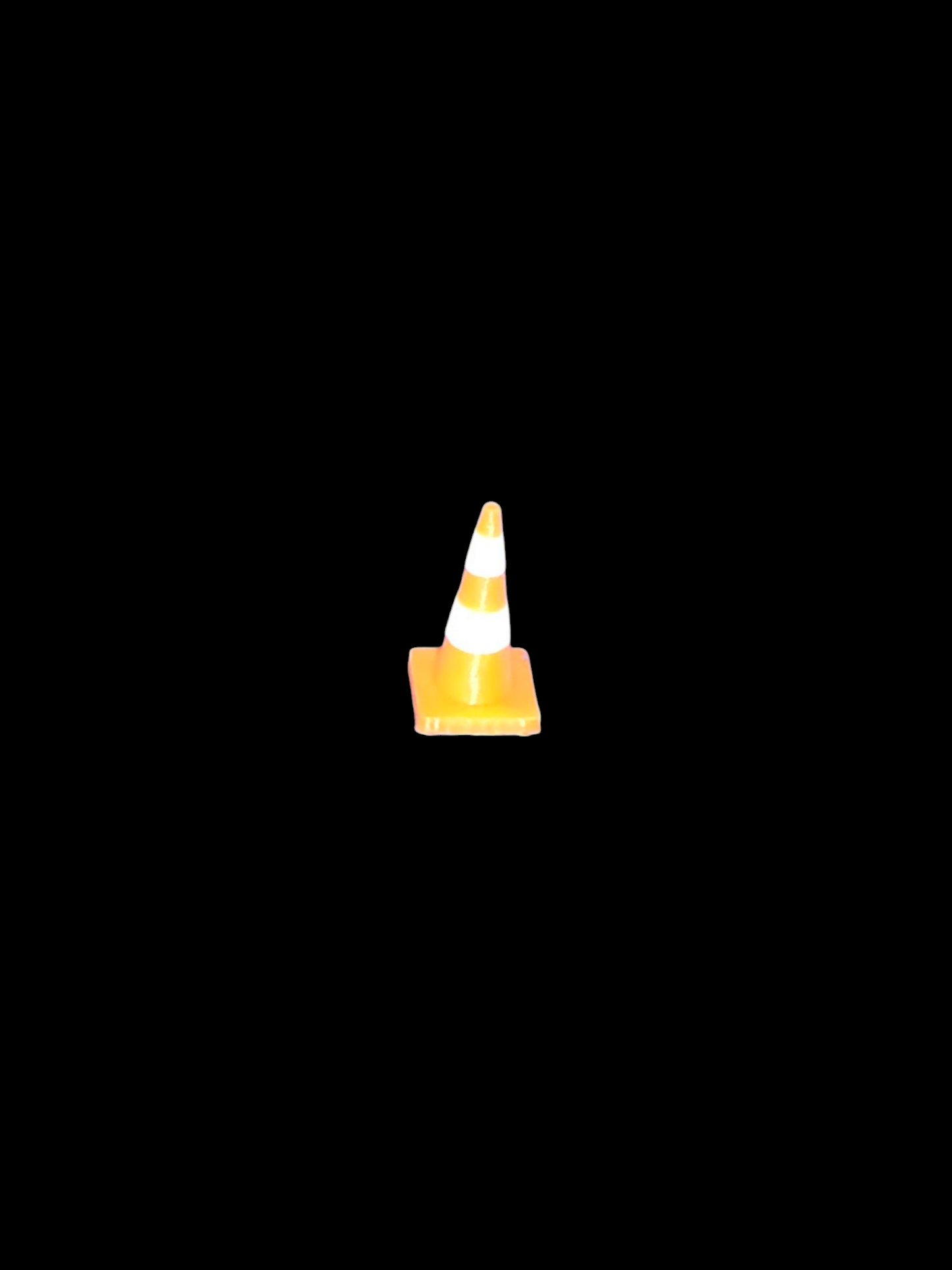 HO Scale Traffic Cone