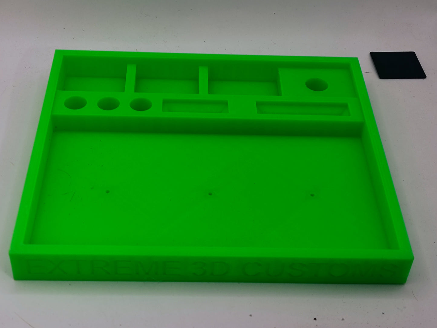 Ho Scale Slot Car Race Tray Green
