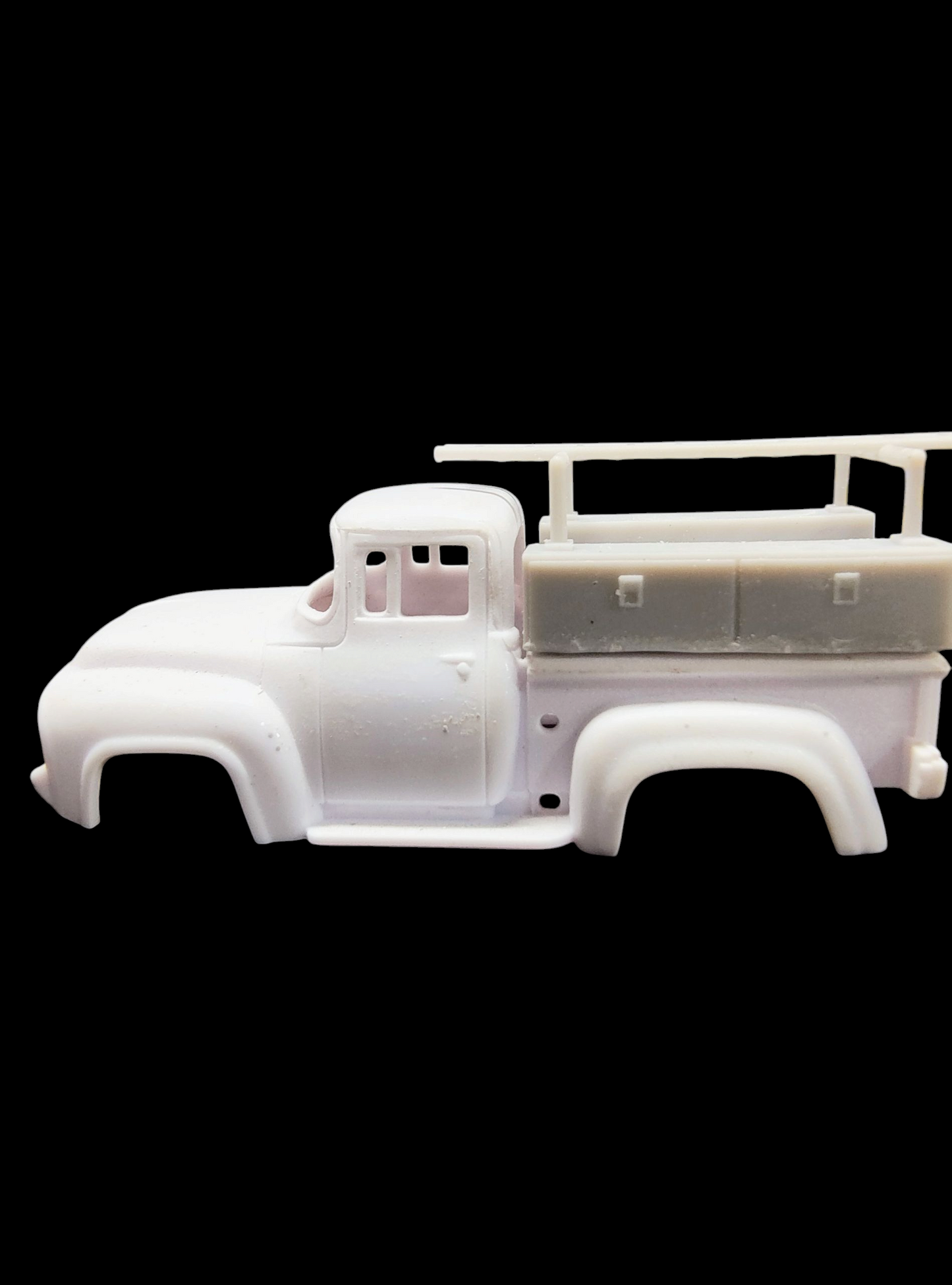 Custom Electrical Box W/ Ladder Rack Add On For A 56 Ford Autoworld Slotcar Body.