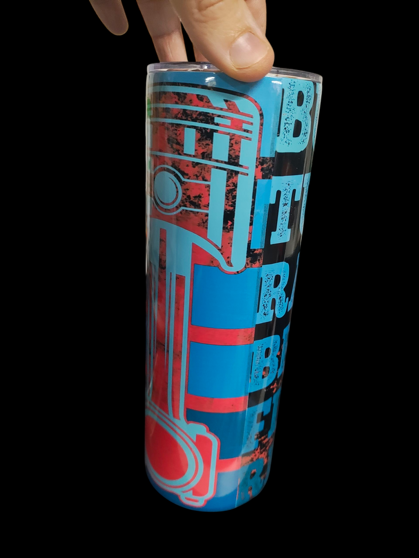 Build It Tune It Race It Break It Fix It Repeat 20 Oz Tumbler With Straw & Lid