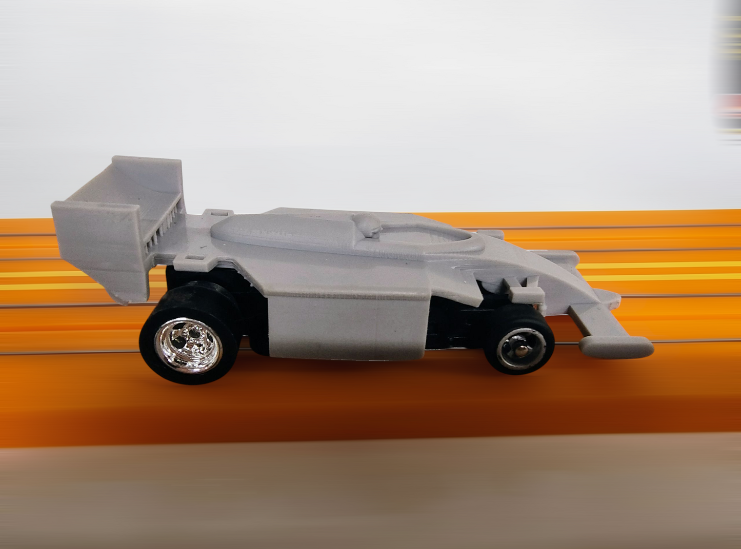 Four Gear Indy Car Body (Fits 4 Gear, Dr-1 chassis) Body Only