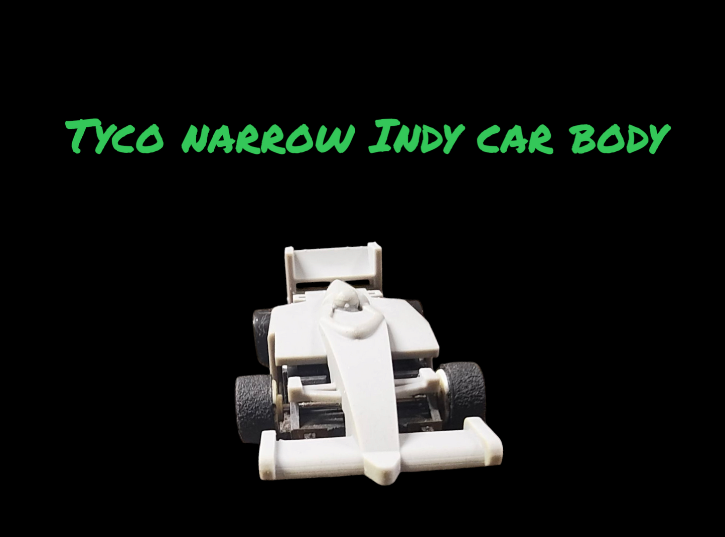 Tyco narrow Indy car body