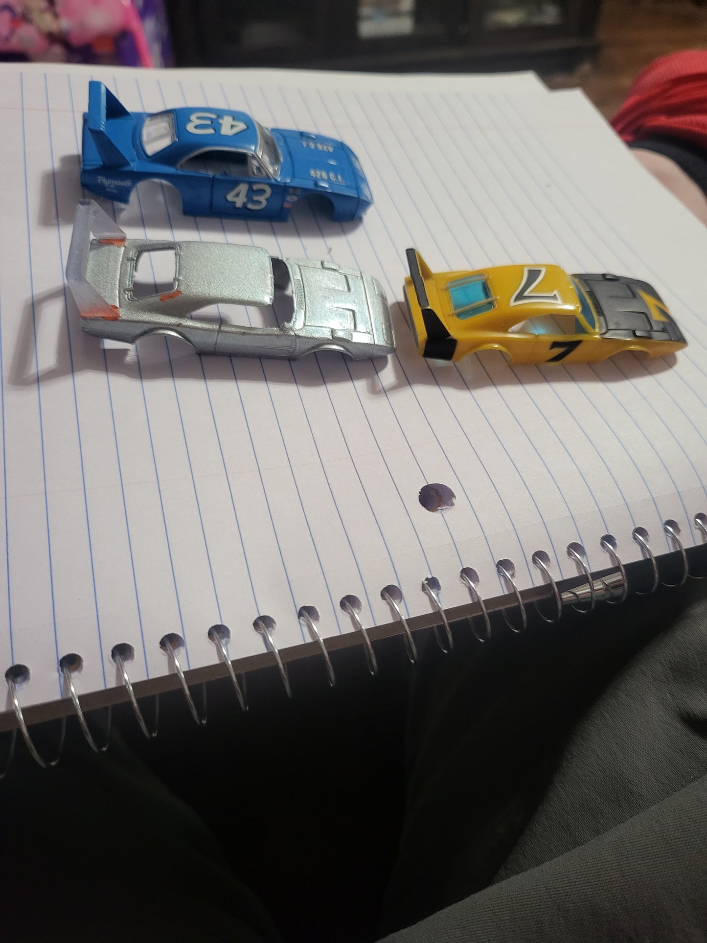 Afx Daytona and tyco super bird replacement wings