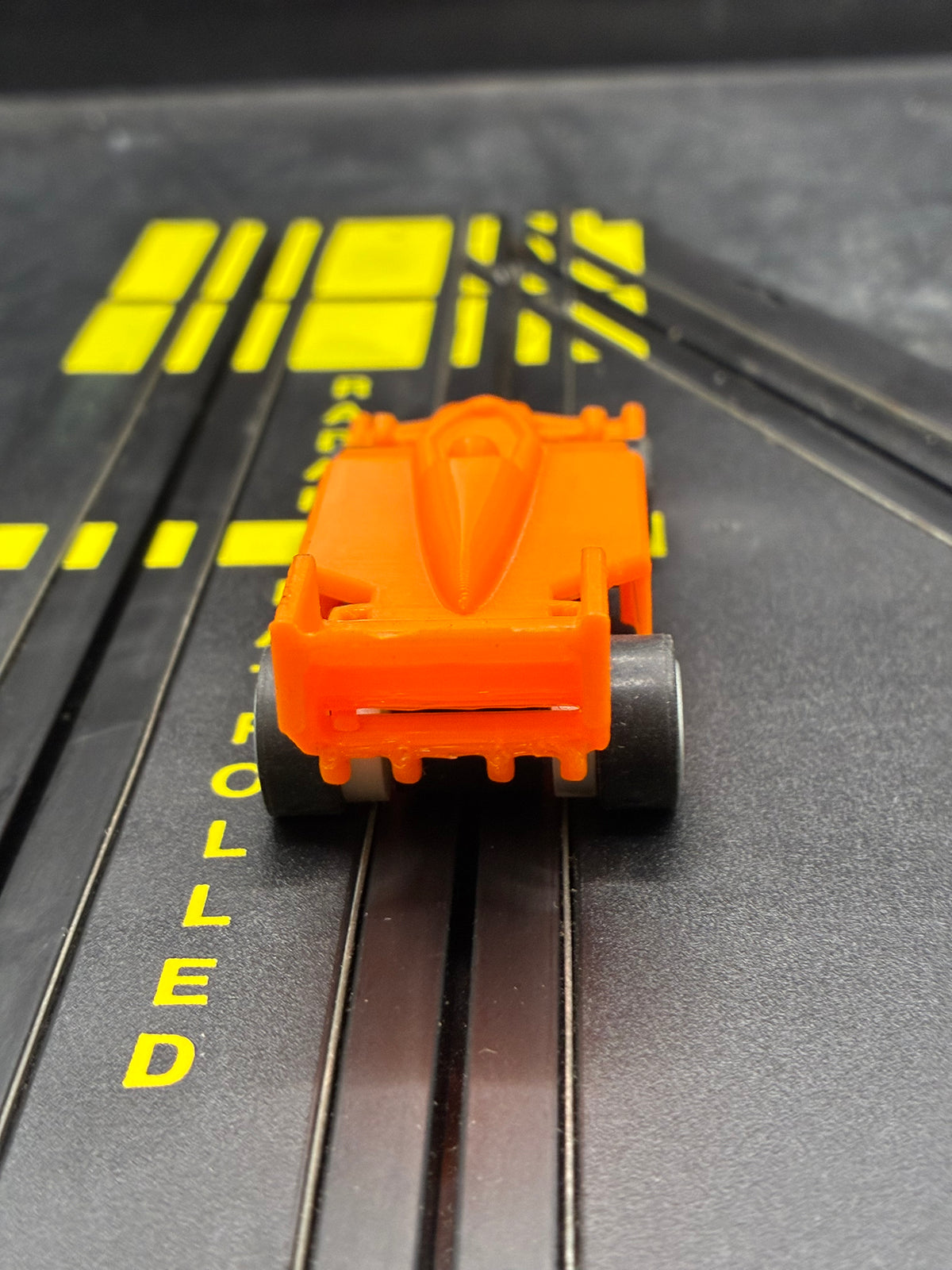 4 gear Indy Car body 3D printed in Filament