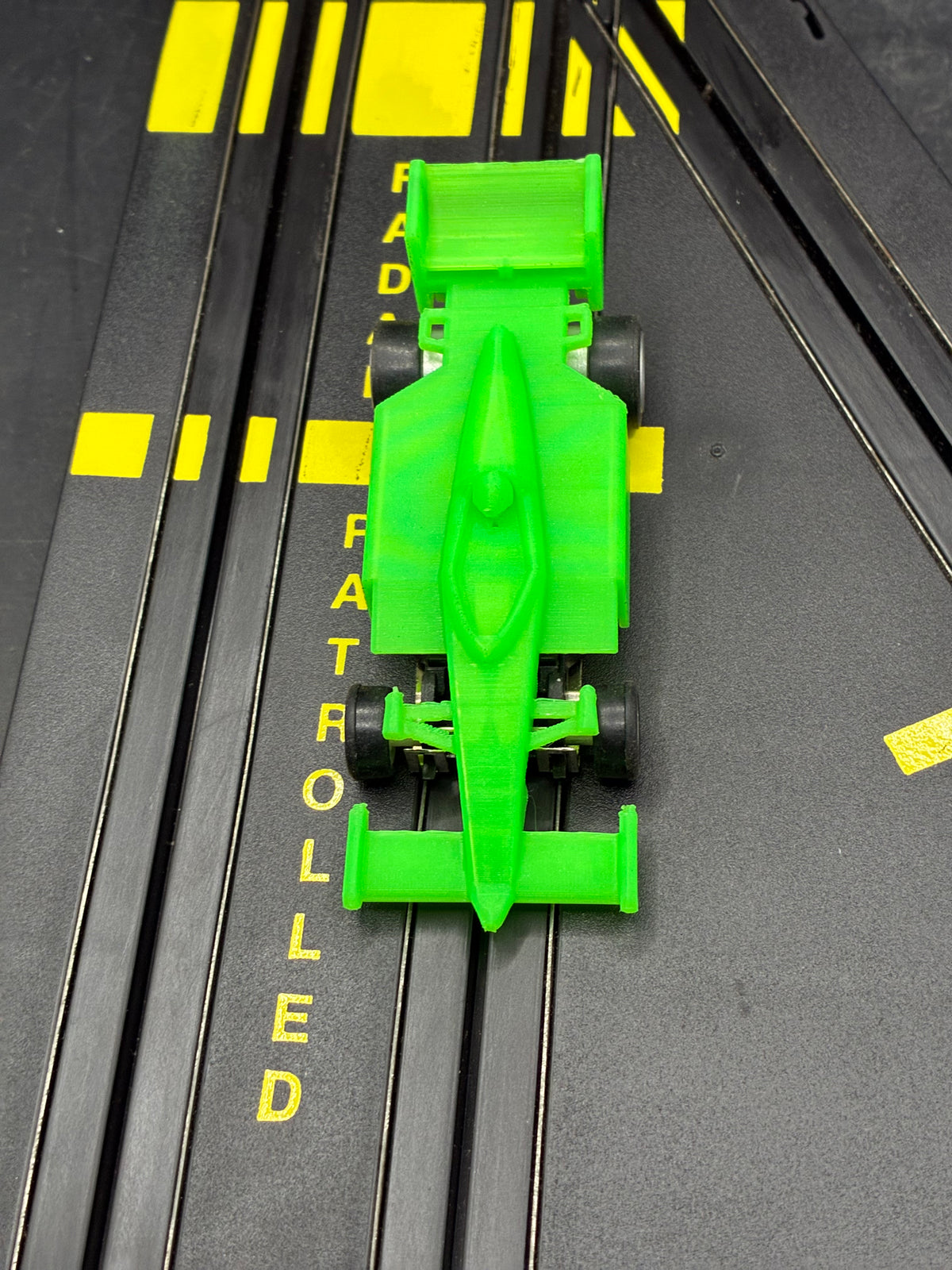 4 gear Indy Car body 3D printed in Filament