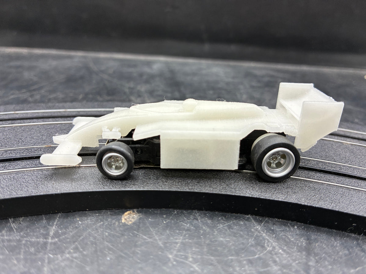 4 gear Indy car filliment printed Glow in the dark bodies