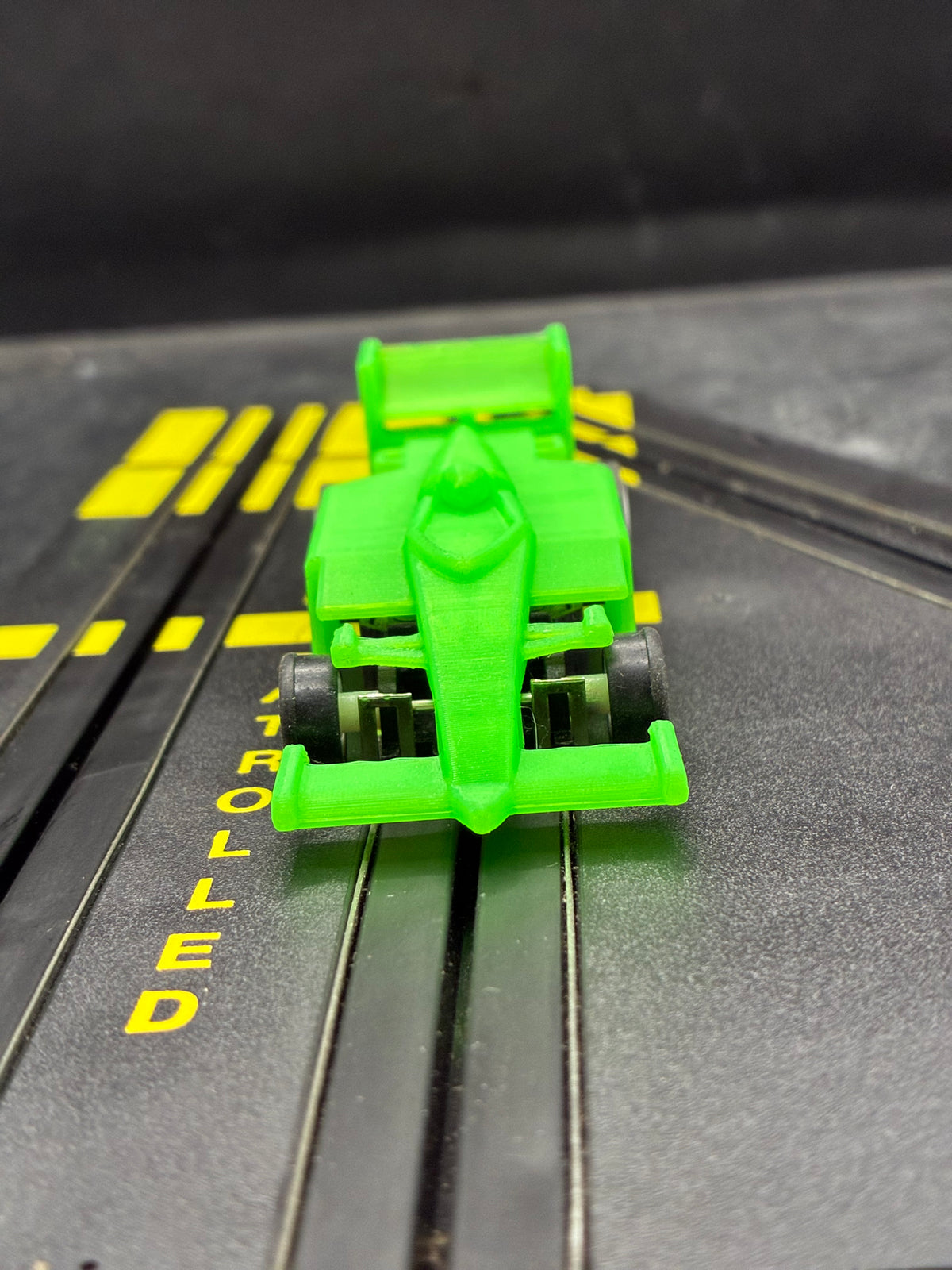 4 gear Indy Car body 3D printed in Filament