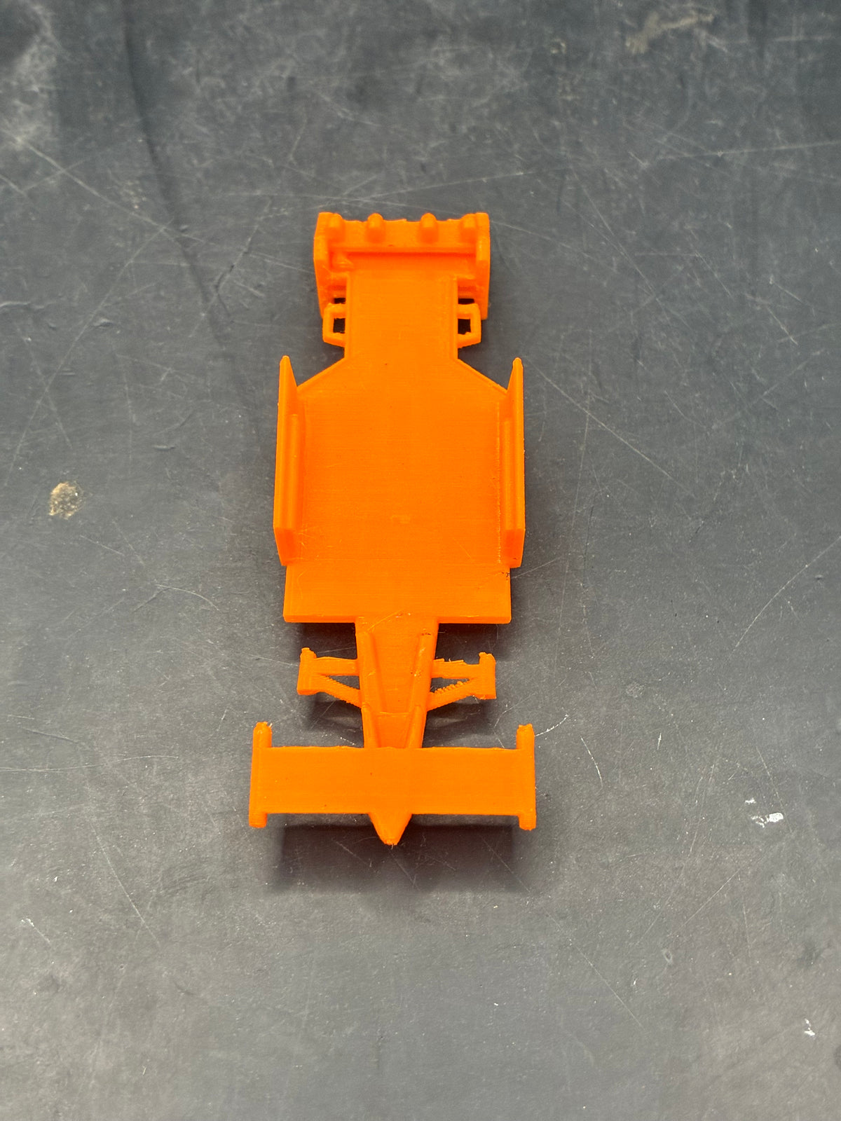 4 gear Indy Car body 3D printed in Filament
