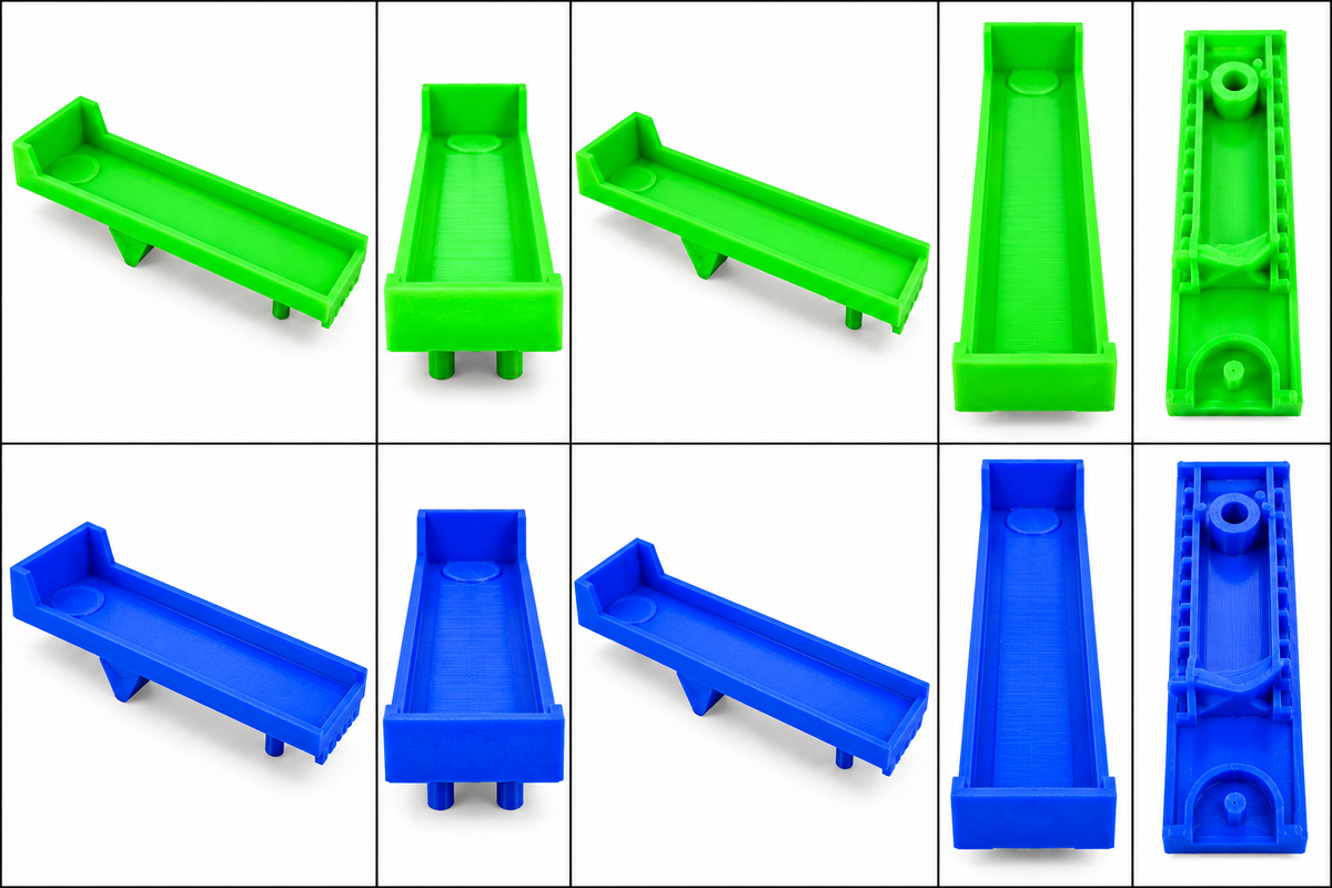 US-1 Trucking Flatbed Trailer Bed – 3D Printed Replacement – Multiple Colors