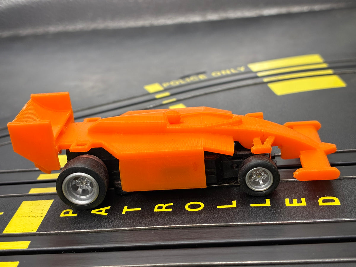 4 gear Indy Car body 3D printed in Filament