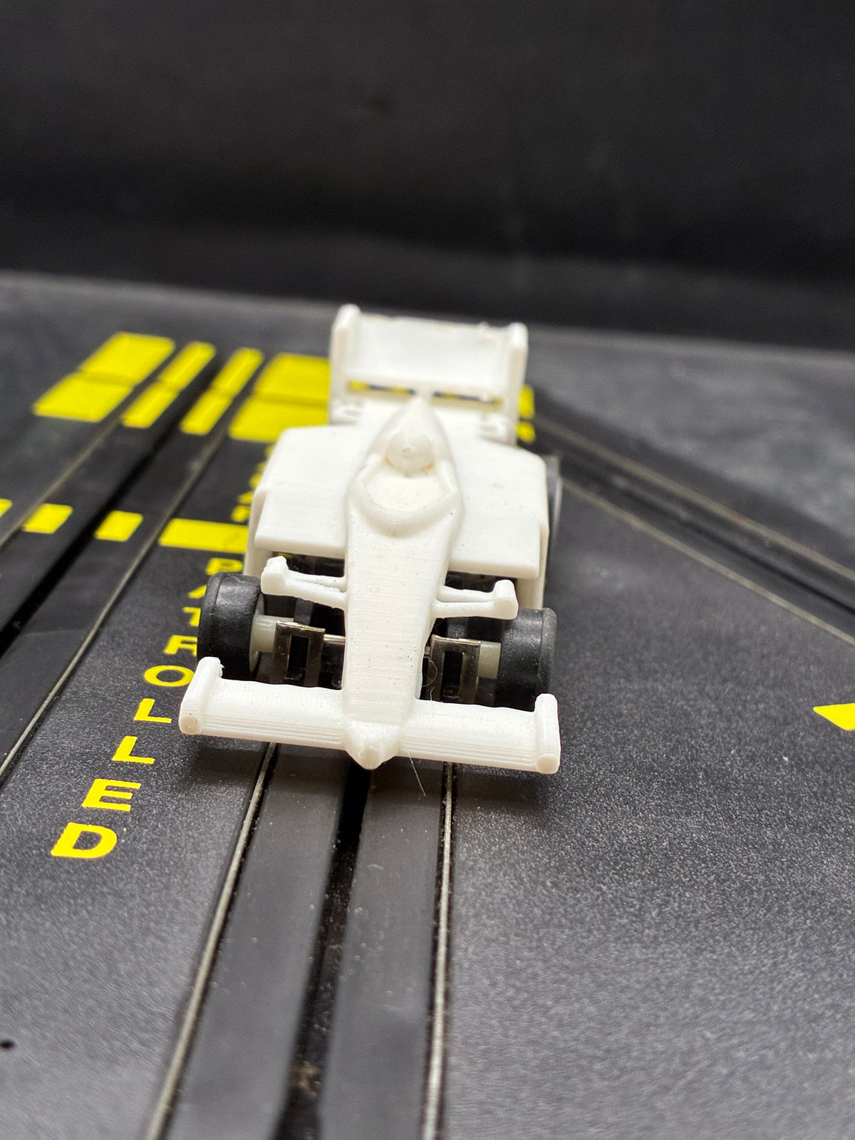 4 gear Indy Car body 3D printed in Filament