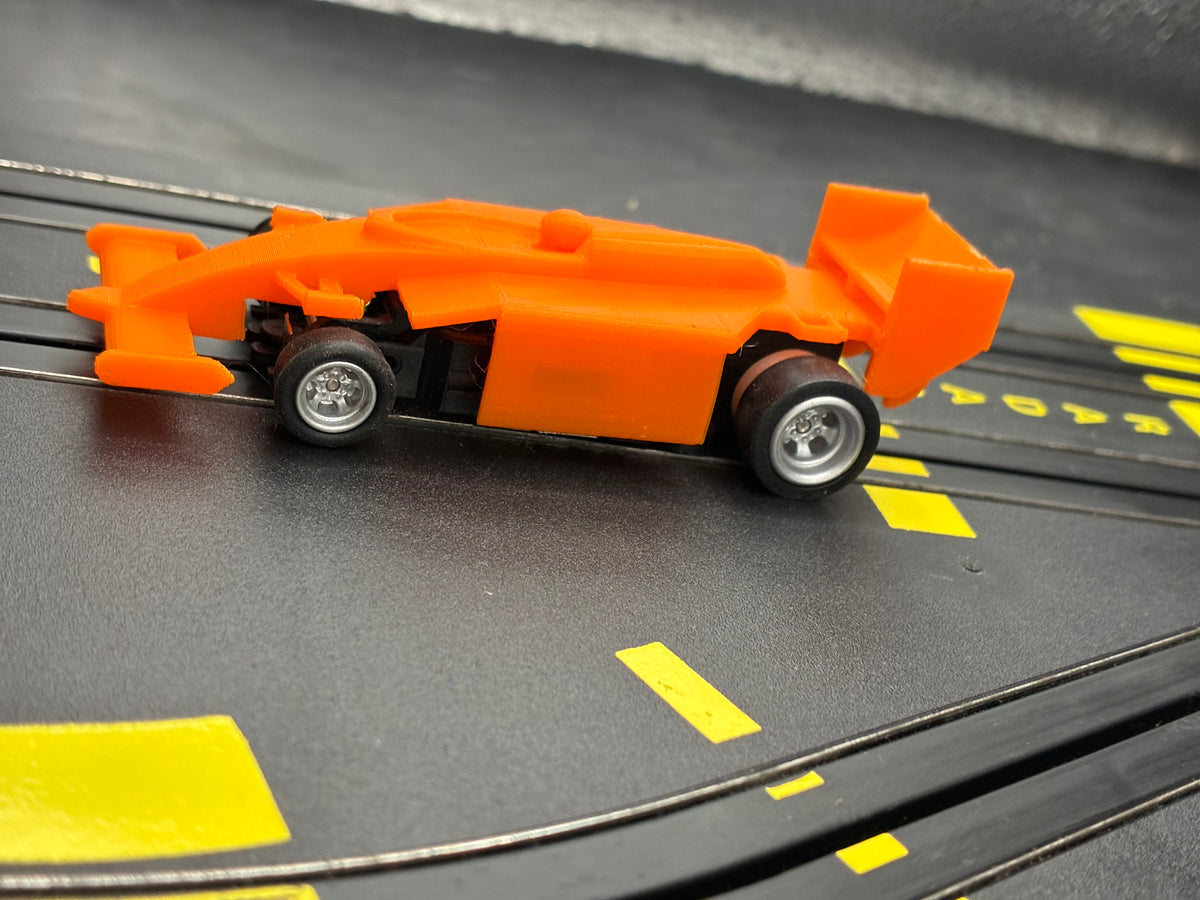 4 gear Indy Car body 3D printed in Filament
