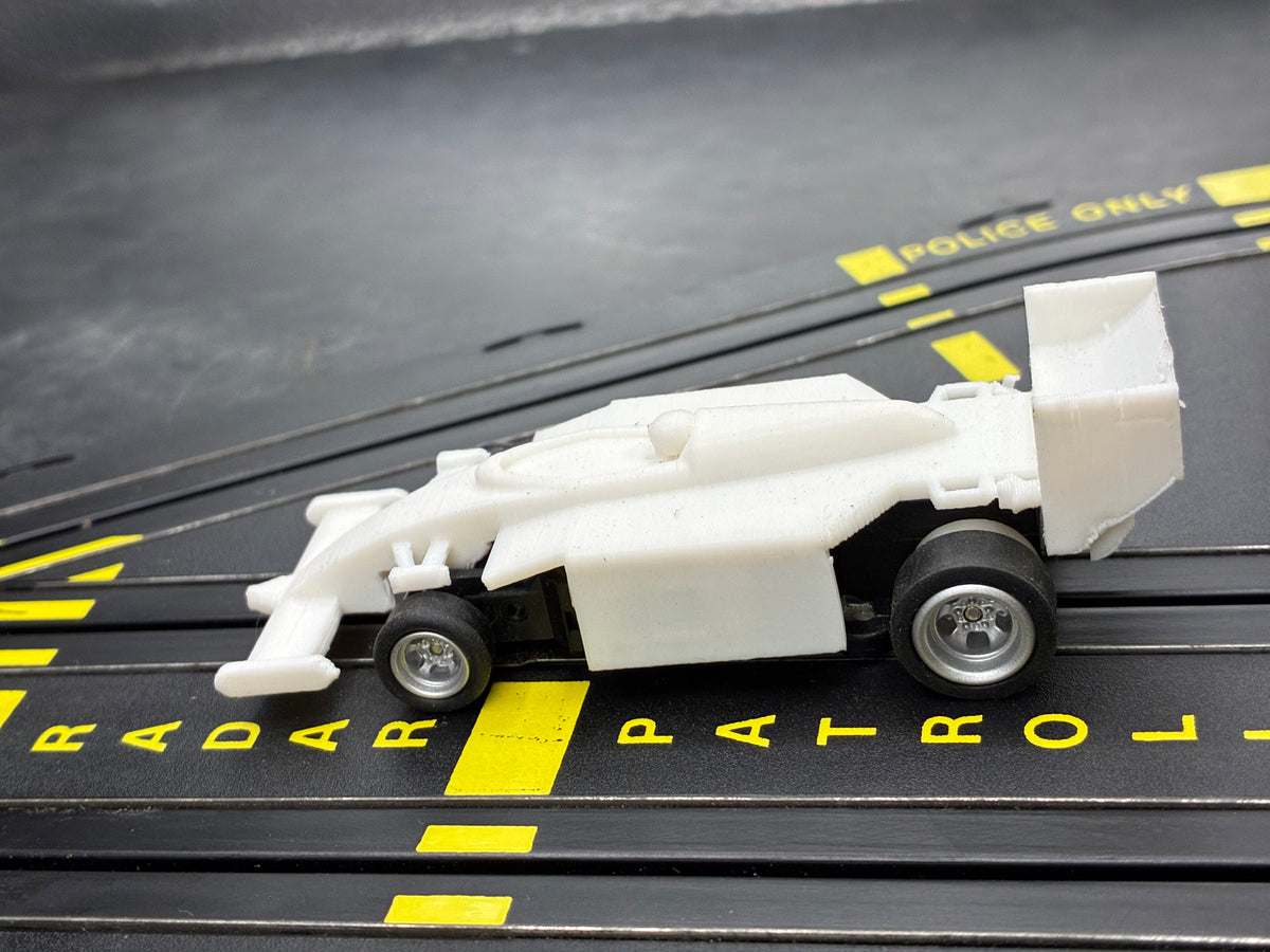 4 gear Indy Car body 3D printed in Filament