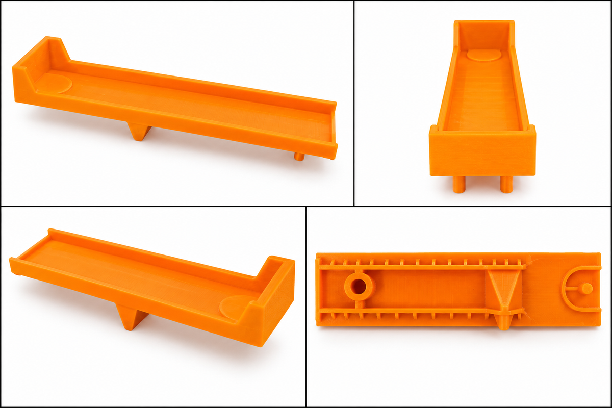 US-1 Trucking Flatbed Trailer Bed – 3D Printed Replacement – Multiple Colors