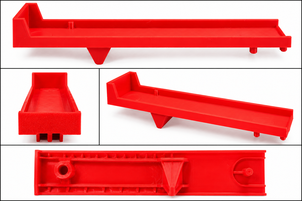 US-1 Trucking Flatbed Trailer Bed – 3D Printed Replacement – Multiple Colors
