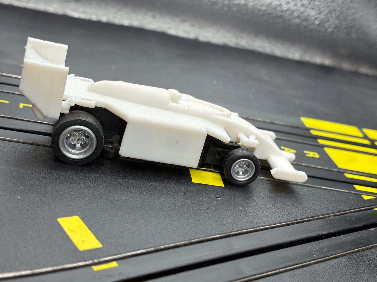 4 gear Indy Car body 3D printed in Filament