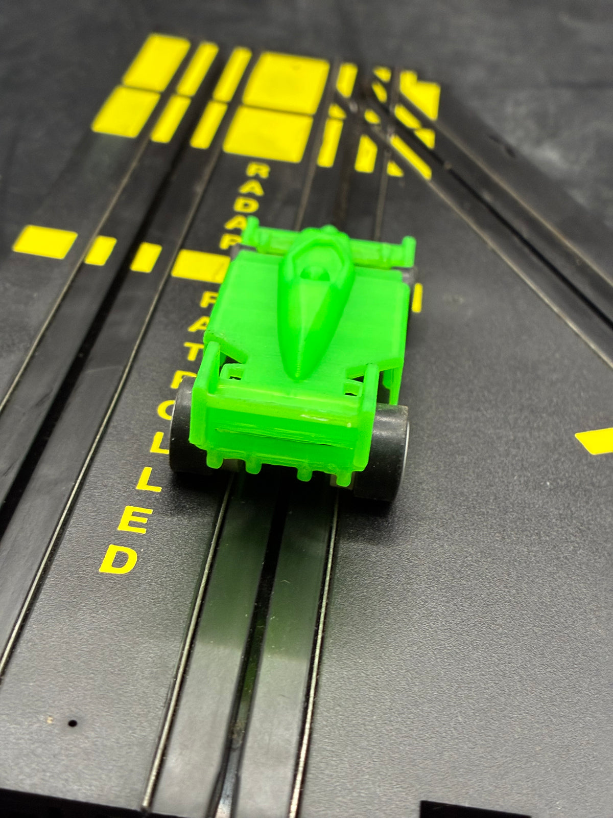 4 gear Indy Car body 3D printed in Filament