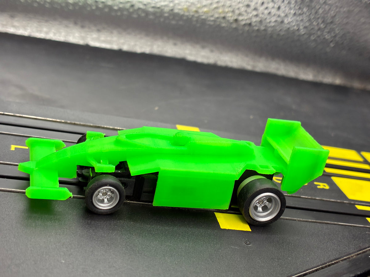 4 gear Indy Car body 3D printed in Filament